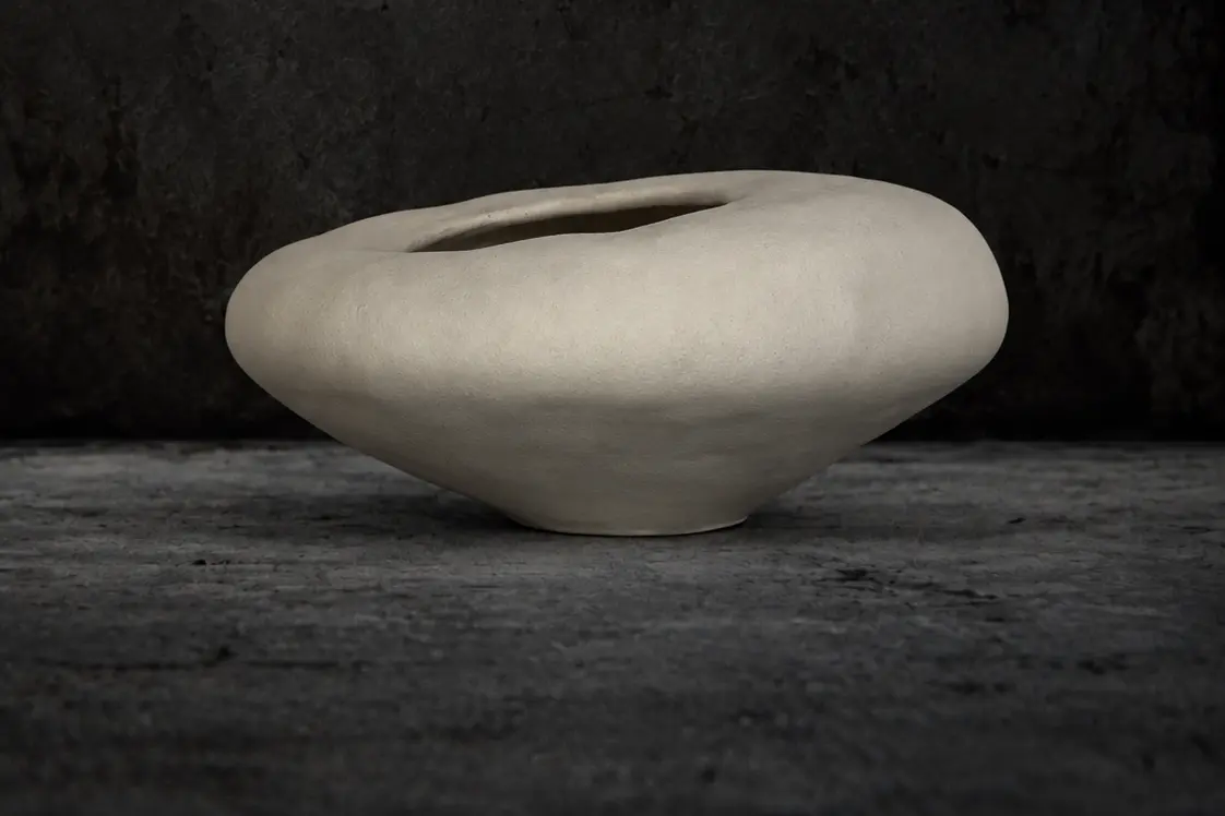 soil no. 03, rounded sculptural ceramic work